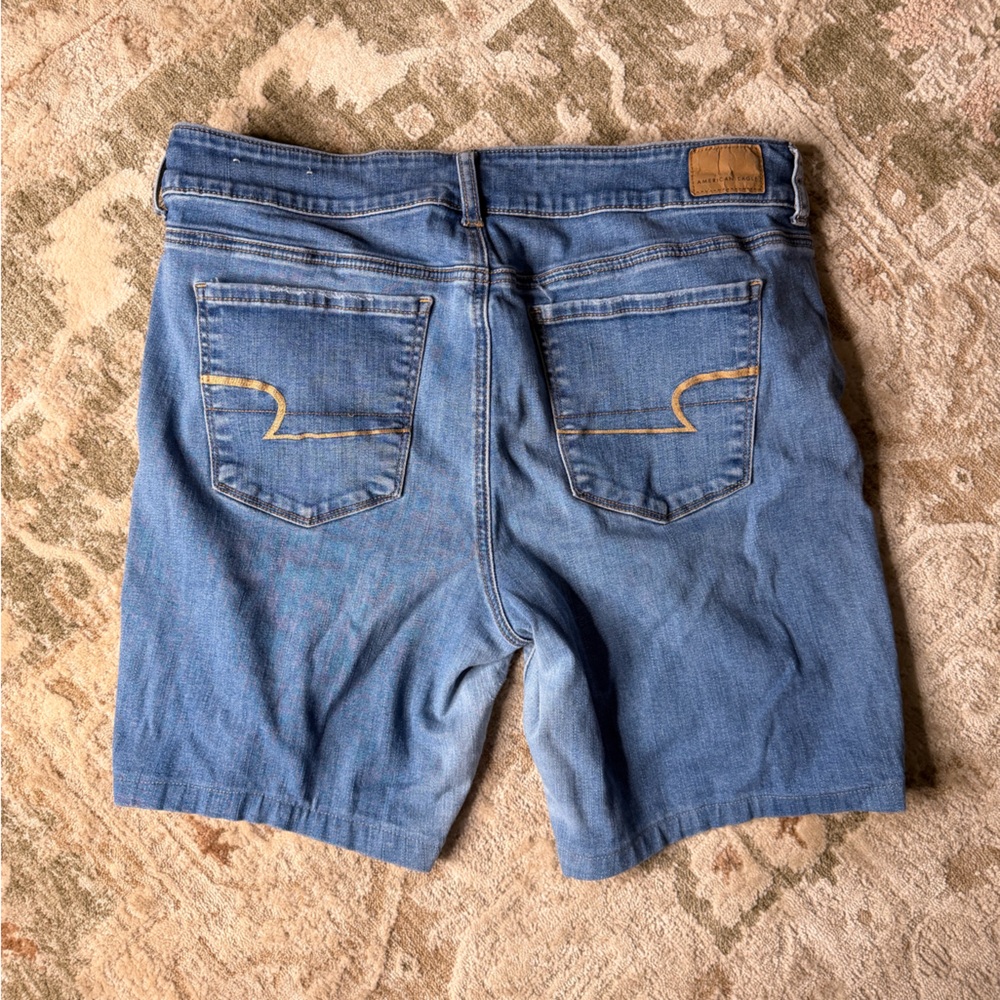 American Eagle Outfitters Light Blue Jean Shorts